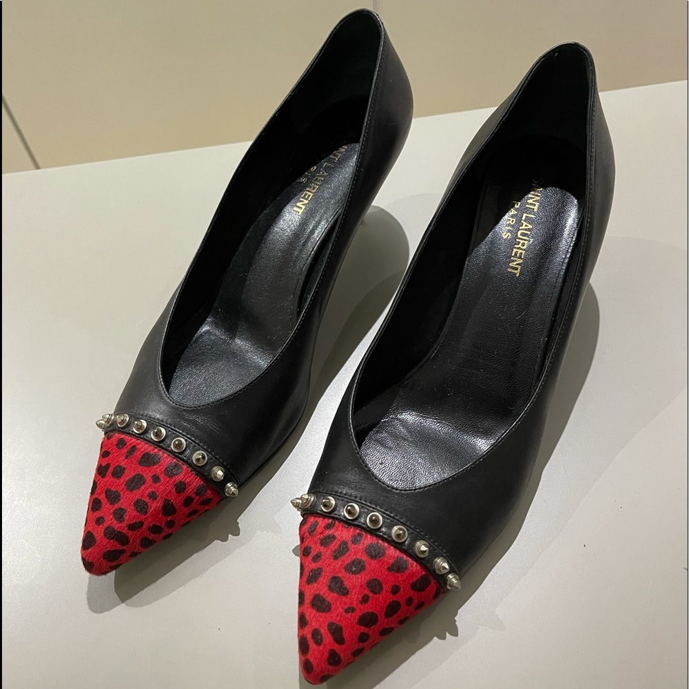 Saint Laurent kitten heels
